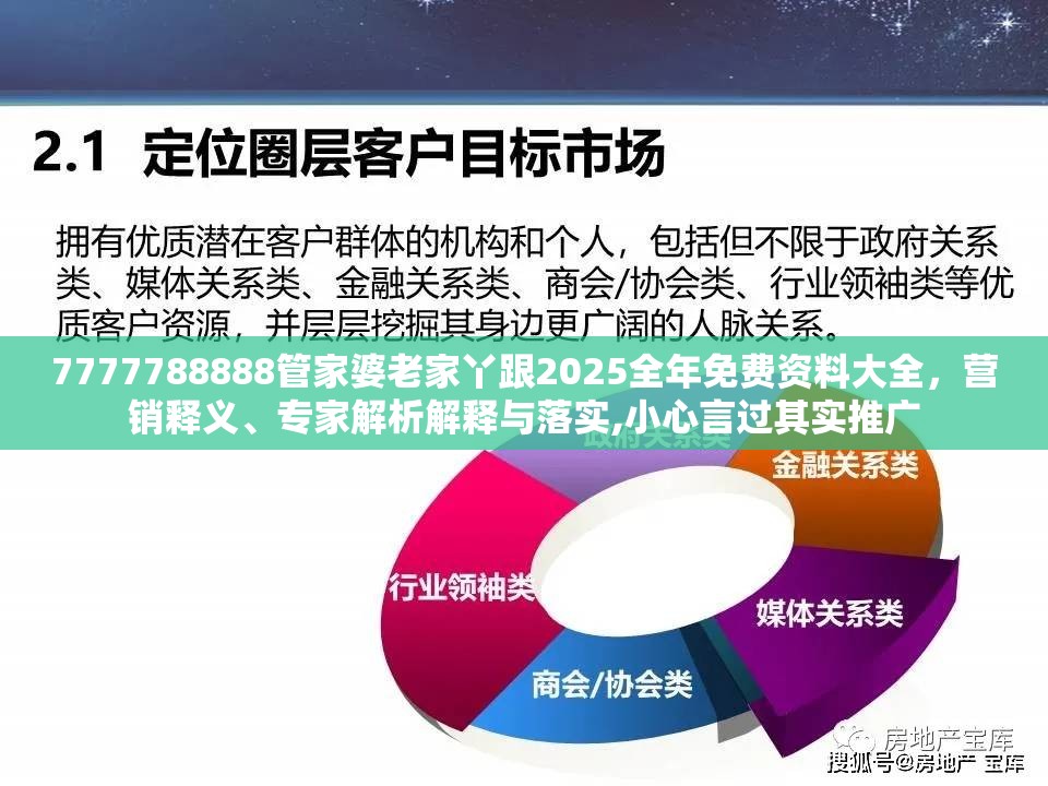 7777788888管家婆老家丫跟2025全年免费资料大全，营销释义、专家解析解释与落实,小心言过其实推广